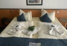 meine verlobte Kirsten hat sich sehr über das schön, & kreative gemachte Bett gefreut., Quelle: (c) VW-G-201289