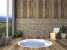 Badezimmer im modernen Stil. 3D-Illustration