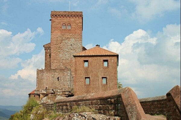 Ruinen von Trifels,Annweiler,Germany