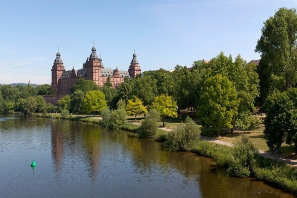 Aschaffenburg Schloss Panorama