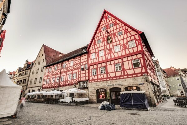 Historisches Gebäude in Coburg, Deutschland