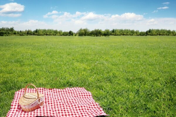 Picknick draußen