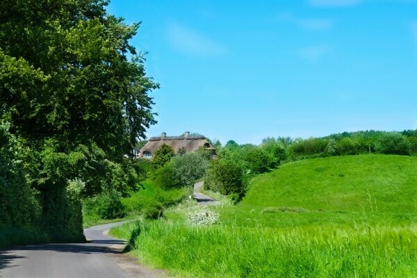 Landschaft am baltischen See, Flensburg