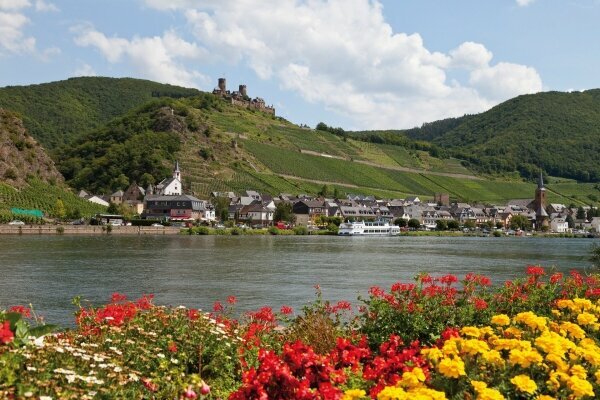 Rheinland-Pfalz, Blick auf Burg