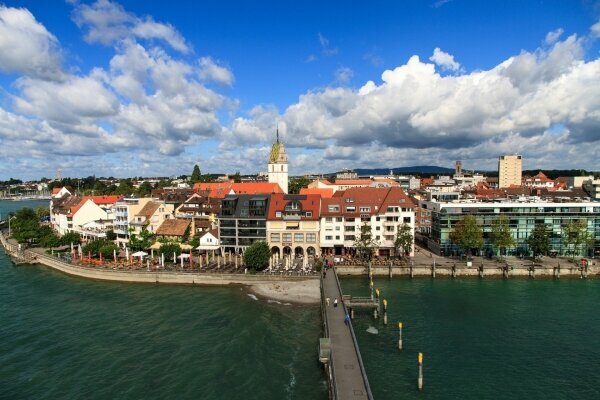 Blick auf Friedrichshafen