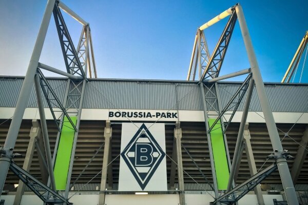 Fußballstadion Borussia Park in Monchengladbach