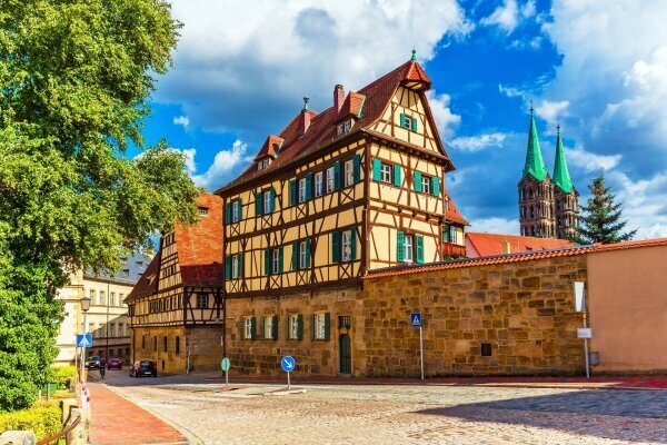 Alstadt in Bamberg, Deutschland