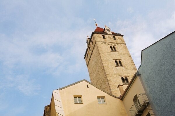 Straubing Innenstadt Skyline