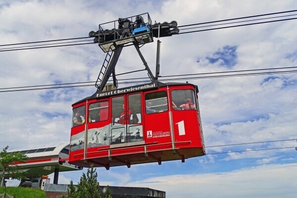 Fichtelberg Seilbbahn in Oberwiesenthal