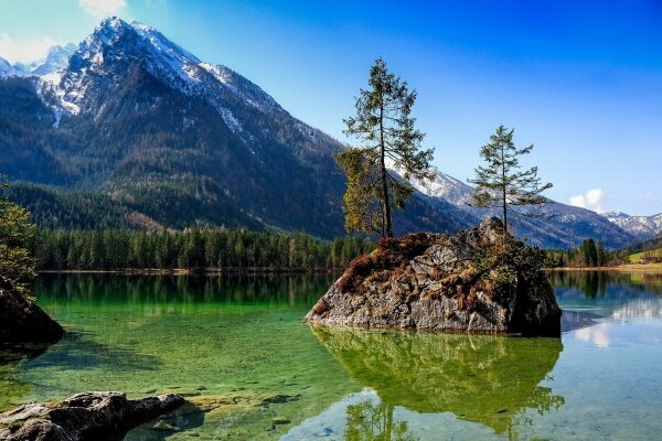 Alpen, Ramsau-Hintersee