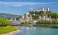 Historische Stadt Salzburg mit berühmtem Mirabellengarten