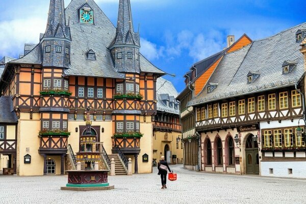 Wernigerode Schloss in Deutschland