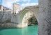 Berühmte Alte Brücke in Mostar