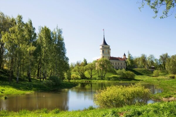 Mariental Schloss Stockfoto