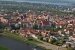 Luftaufnahme von der Stadt Torgau