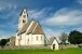Gothische Kirche in der Provinz Gotland