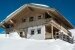 Schöne Ski-Hütte