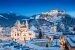 Historische Stadt Salzburg im winter, Bundesland Salzburg, Österreich