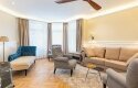 2-Raum-Appartment - 48 m² Die 4 großzügigen Zweiraum-Appartments liegen in der ersten und zweiten Etage (kein Aufzug vorhanden) und sind besonders für Familien geeignet. Mit einer Größe von circa 48 m² bieten sie optimalen Platz für bis zu 4 Personen. Die Appartments sind in ei