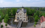 Das Wasserschloss aus der Luft