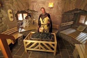 Burgturmsauna