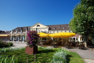 Gartenterrasse, Quelle: Kurpark-Hotel Bad Dürkheim