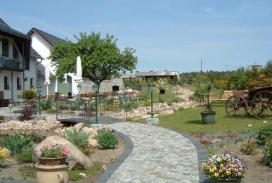 Hotelgarten, Quelle: Ferienhof Alte Schmiede