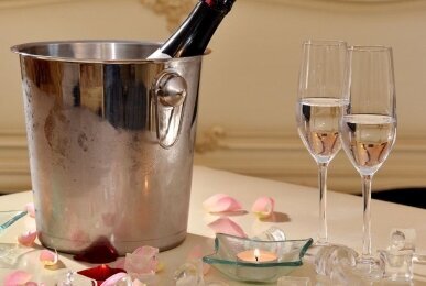 Sekt, Quelle: Wasserschloss Klaffenbach Schlosshotel Chemnitz