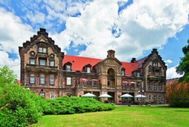 Terasse, Quelle: Hotel Schloss Nebra