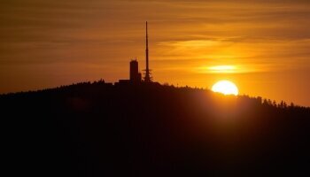 Abendstimmung Großer Inselsberg