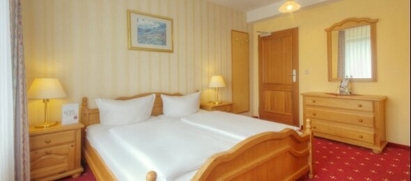 Aktiv Doppelzimmer, Quelle: AKZENT Aktiv & Vital Hotel Thüringen