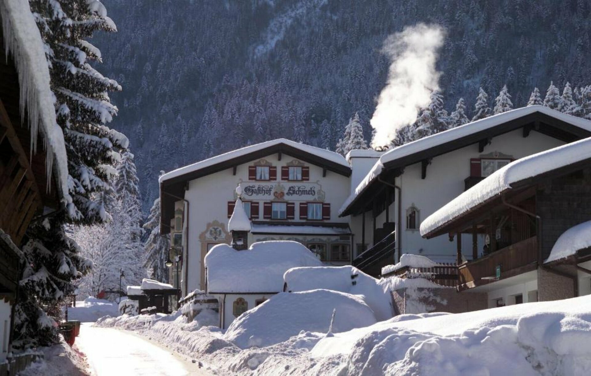 Himmelblaues Wochenende im Chiemgau