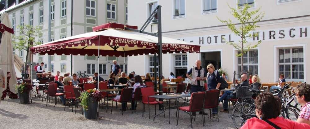 AKZENT Brauerei Hotel Hirsch - Terrasse/Außenbereich