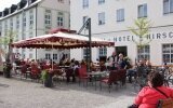 AKZENT Brauerei Hotel Hirsch - Terrasse/Außenbereich