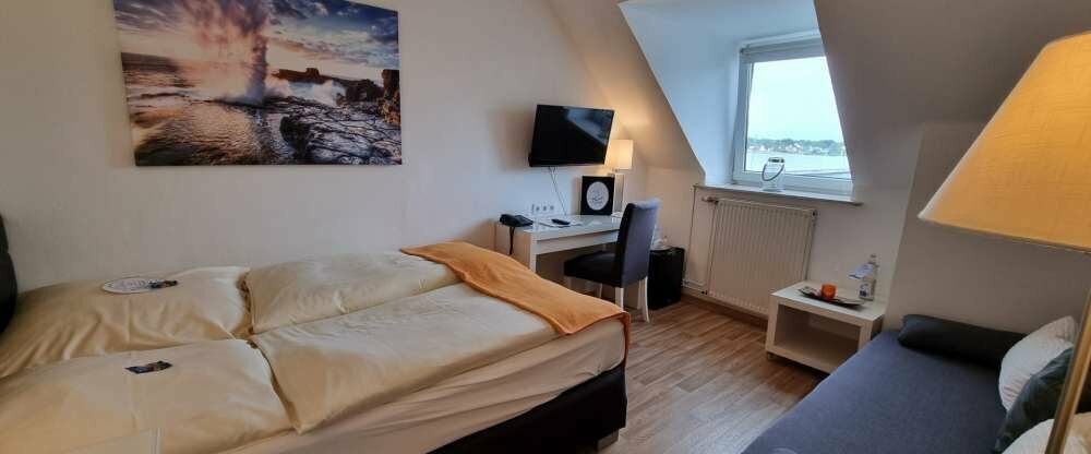 kleines Doppelzimmer - 1 Bett 140x200cm