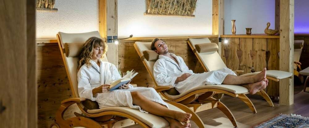 Wellnessbereich Almdorf Spa im Hotel Erb
