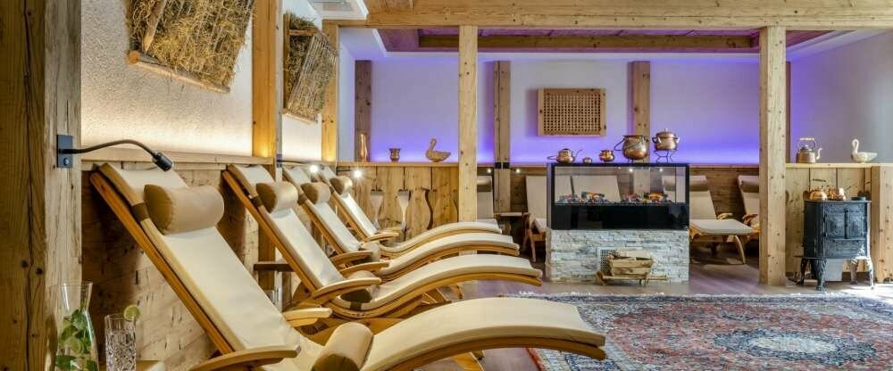 Wellnessbereich Almdorf Spa im Hotel Erb