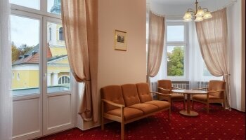 Die Zimmer der Kategorie Appartement verfügen über einen LCD-Fernseher und sind zusätzlich mit einem Balkon ausgestattet.