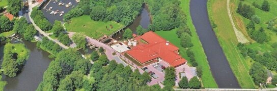 Auf der grünen Insel im Fluss, Quelle: Oste-Hotel*** Superior