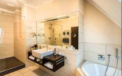 Augustiner Hotel - Badezimmer