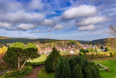 Ausblick , Quelle: Ferien Hotel Rennsteigblick