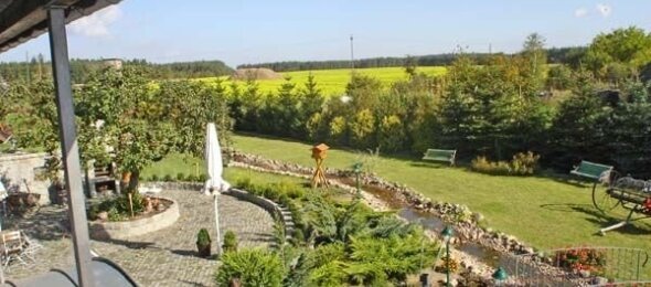 Ausblick Vom Balkon, Quelle: Ferienhof Alte Schmiede