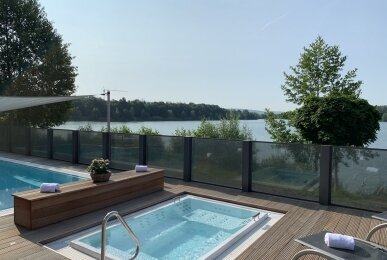 Außen Whirlpool, Quelle: Seehotel Niedernberg - Das Dorf am See