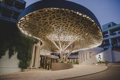 Außenansicht bei Nacht, Quelle: Kunzmann’s Hotel | SPA | Restaurant