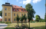 Außenansicht Schloss Lomnitz Hauptgebäude (Museum)