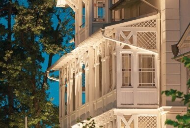 Aussenansicht Vineta, Quelle: Romantik ROEWERS Privathotel