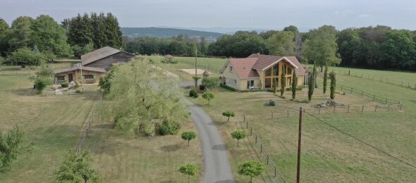 Außenbereich, Quelle: Au Domaine du Cerf