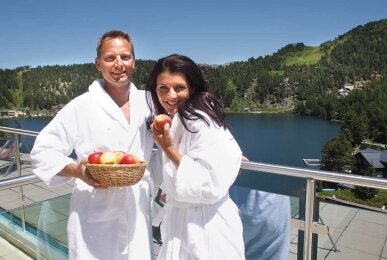 Außenbereich Wellness, Quelle: Panorama Hotel Turracher Höhe