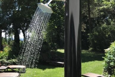 Außendusche, Quelle: Hotel Bellevue Spa & Resort Reiterhof Wirsberg