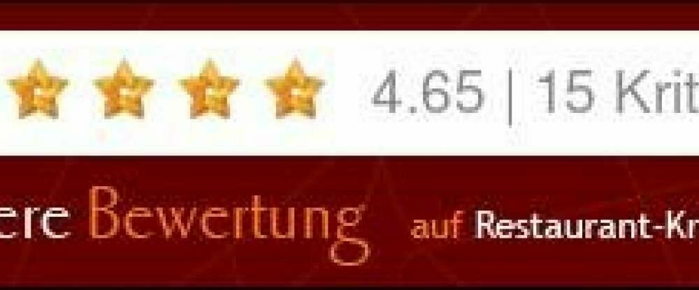Auszeichnung Restaurant-Kritik